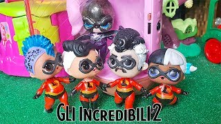 Gli INCREDIBILI  Una quotnormalequot famiglia di Super LOL Surprise 💥 Film Lollizzati  Ep 7 [upl. by Letniuq]