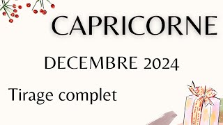 CAPRICORNE ♑️ DECEMBRE  NETTE AMELIORATION  Coup du pouce du destin [upl. by Ayikan]