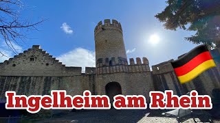 Ingelheim am Rhein 🇩🇪  Travel Vlog 2023  Virtual Walk  Deutschland [upl. by Giovanni714]