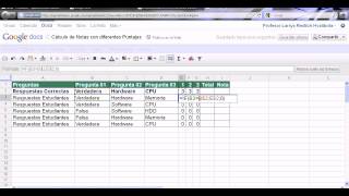 Verificar Respuestas  Asignar Puntaje y Calcular Nota [upl. by Enair810]