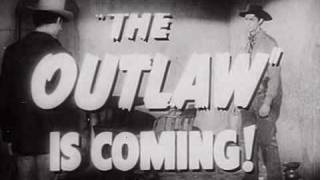 The Outlaw 1943 Theatrical Movie Trailer [upl. by Aryek]