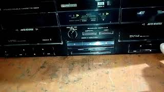 Prueba minicomponente vintage Pioneer DCZ84 [upl. by Rotkiv]