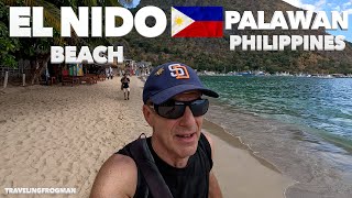 Exploring El Nido Beach In Palawan Philippines 🇵🇭 A Tropical Paradise Tour [upl. by Delly]