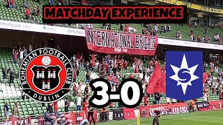 Bohemians 30 Stjarnan FC  Matchday Experience  Aviva Stadium [upl. by Mcnully153]