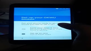 Okwu Sigma 70 Nougat Frp Wihout Any Tool  No Pc  No Box  Just 1 Trick Unlock [upl. by Nesyt108]