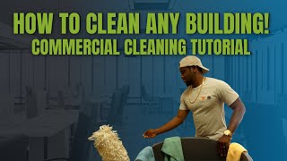 HOW TO CLEAN BUILDINGS  Step By Step Tutorial [upl. by Enytsirk347]