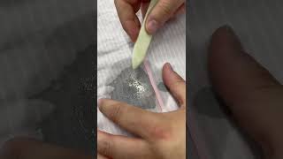 The process of removing 🩸 stains at a dry cleaners stainremoval howto shorts [upl. by Cody73]