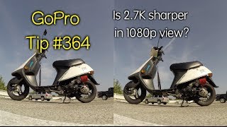 Does Hero3 27k Look Sharper In 1080p View Comparison  GoPro Tip 364  MicBergsma [upl. by Arraik]