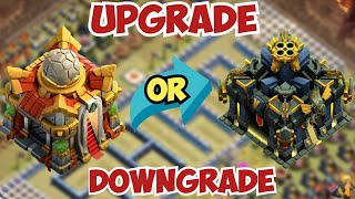 Townhall 17 is upgrade or downgrade clashofclans tamil coc [upl. by Ketti]