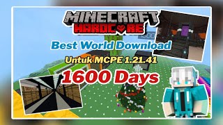 REVIEW MAP HARDCORE DARI SUBSCRIBER 1600 DAYS UNTUK MCPE 12141 [upl. by Windzer65]