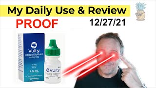 Vuity Eye Drops  PROOF  My Use amp Review [upl. by Whyte]