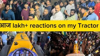 लाखों लोगो ने देखा आज मेरे Tractor को🥰CRAZY REACTIONS🔥 [upl. by Nereen272]