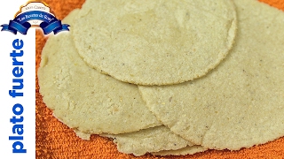 Tortillas de maiz para hacer tacos 💜💜💜 Las Recetas de Rosy [upl. by Watts874]