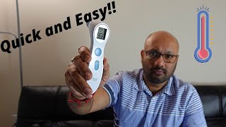 Femometer Digital Infrared Touchless Forehead Thermometer  Unboxing amp Review [upl. by Pooi]