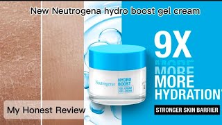 New Neutrogena hydro boost gel cream review neutrogena facecare hydratedskin skincare [upl. by Fuld]