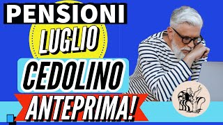 🔵 PENSIONI 👉 CEDOLINO LUGLIO 2023  ANTEPRIMA  Ecco cosa conterrà 🔎 [upl. by Aevin457]