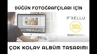 Sonuna Kadar İzleyin Panoramik Albüm Nasıl Tasarlanır  Pixellu smart album 2 [upl. by Grega]