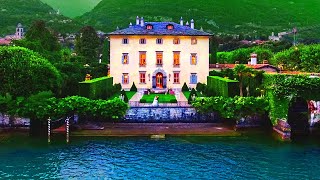 The Most Luxurious Villas of Lake Como Italy [upl. by Akinad858]