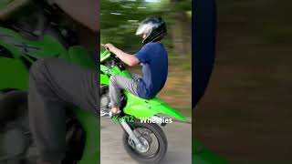 Kx 112 wheelies [upl. by Assilrac]