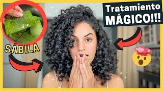 ¡NO LO USES MUCHO QUITA EL FRIZZ DEMASIADO RAPIDO😱DESDE LA PRIMERA APLICACIONSOLO 3 INGREDIENTES😍 [upl. by Jillene995]