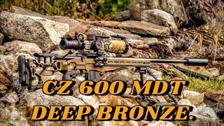 CZ 600 MDT DEEP BRONZE 308WIN ENSIPURAISU [upl. by Mathe]