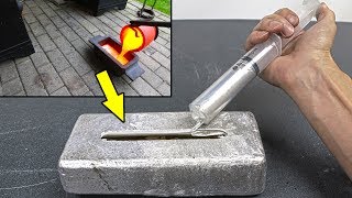 Gallium Vs Big Aluminum Ingot [upl. by Sidonius]