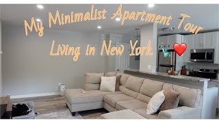 My Minimalist Apartment TourLiving In New York [upl. by Marlowe]