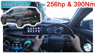 Part 22  2023 Chery Tiggo 8 Pro 20T  Malaysia POV Genting Run 冲上云霄 CC Subtitle [upl. by Htrap295]