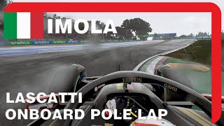 lascatti onboard pole lap 2024 imola gp [upl. by Alderman218]