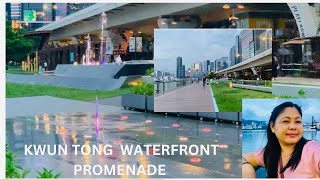 EXPLORING KWUN TONG WATERFRONT PROMENADE AT KOWLOON HONG KONG Arlyn Aquino Vlog [upl. by Griffiths]