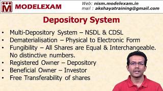 Depository System Concepts  NSDL amp CDSL [upl. by Novello]