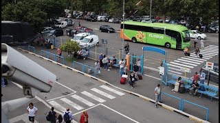 Rome Center to Rome Tiburtina flixbus stop [upl. by Asilet218]