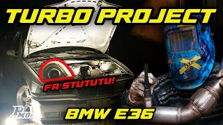 PROBLEMI  Downpipe e Mappa al BMW  TURBO PROJECT E36 [upl. by Alyosha]