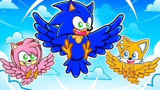 Having a SONIC BIRD FAMILY in Roblox [upl. by Epps]