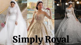 Royal Elegant Wedding Dresses 2024 [upl. by Giltzow731]