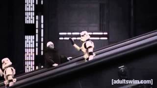 Robot Chicken Star Wars elevator [upl. by Bonney215]