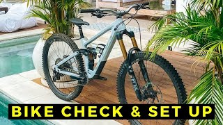 Vitus Sommet Enduro Race Bike  Bike Check amp Bike Setup [upl. by Buroker]