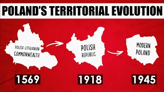 How Poland Has Changed Its Borders Throughout History [upl. by Gasser]