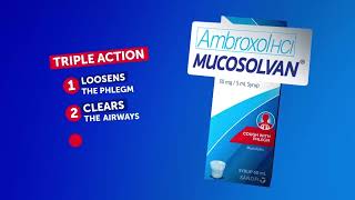 Dont hide the cough fight it with Ambroxol HCI Mucosolvan [upl. by La Verne856]