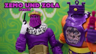 MARVEL LEGENDS Baron Zemo amp Arnim Zola 2Pack Amazon Exclusive Action Figure Review [upl. by Wilt]