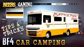 Battlefield 4 Car Camping  Tips amp Tricks [upl. by Cesare]