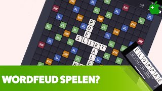 Wordfeud spelen op de iPhone en iPad een uitleg [upl. by Elenaj]