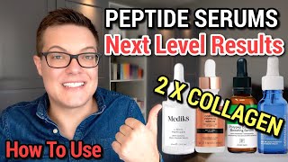 NEXT LEVEL PEPTIDE SERUMS  Maximise Collagen In Skin [upl. by Bently700]