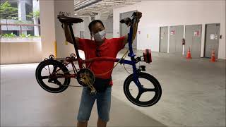 LIOW VIDEO Bought Foldable Bicycle At Cyclogic 选购折叠自行车 [upl. by Salokkin]