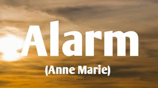 annemarie  Alarm Song lyrics  Lyrics Song In English United State  lyrics 2024 [upl. by Ahsenad]