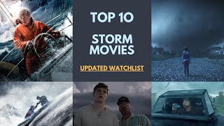 Top 10 Best Storm Movies  Hurricane and Tornado Movies  Updated Watchlist [upl. by Shuma]