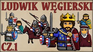 Ludwik Węgierski cz1 Historia Polski 72 Rok 1370  Historia na Szybko [upl. by Brenna1]