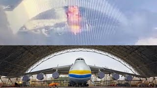 ✈️ Mriya DESTROYED The last take off Ukrainian 🇺🇦 Antonov AN225 “Mriya” from Billund 🇩🇰 [upl. by Toland]