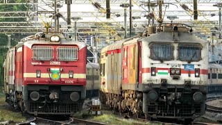 Morning arrivals of trains to Chennai Egmore railway station  Indian Railways [upl. by Reviere]