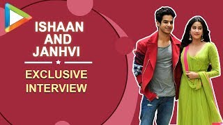 quotId like to have a FEAST with Khiljiquot Janhvi Kapoor amp Ishaan Khatters full interview  Dhadak [upl. by Berkshire357]